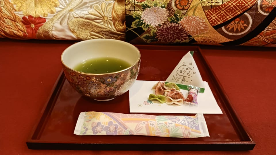 Kyoto Nishiki Market Tea Ceremony with Koto Performance