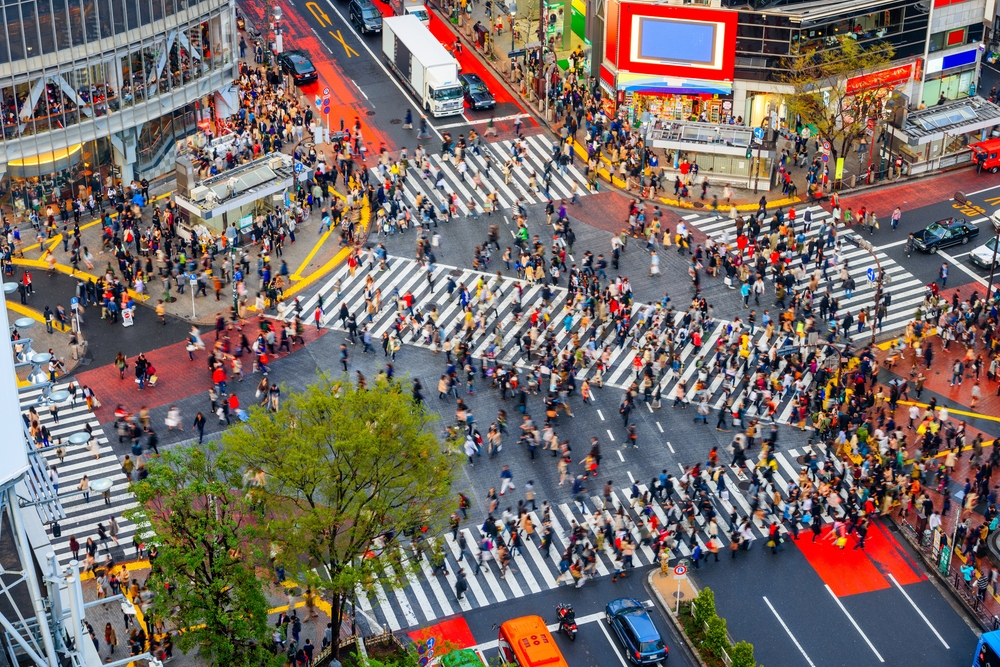 Shibuya Scramble Crossing