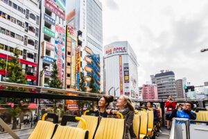 Tokyo Hop-On Hop-Off Sightseeing Bus Ticket