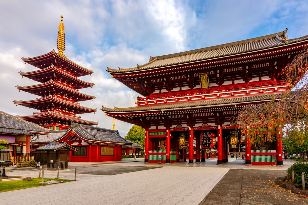 Hozomon,Gate,And,Pagoda,Of,Senso-ji,Temple,In,Asakusa,,Tokyo, Top 10 things to do in Tokyo